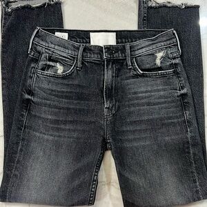 MOTHER The Flirt Chew in Of Cats and Kings Jeans Sz 27
